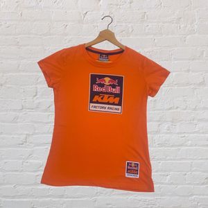 Redbull KTM Factory Racing Shirt Authentic Orange Medium Tight Aerodynamic Fit